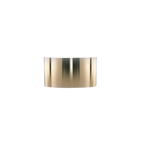 Polycarbonate visors Clear and gold-vaporized